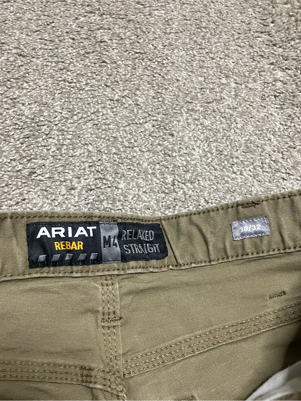 Ariat Rebar M4 Relaxed Straight Pants Men’s 30x32 - Picture 6 of 7